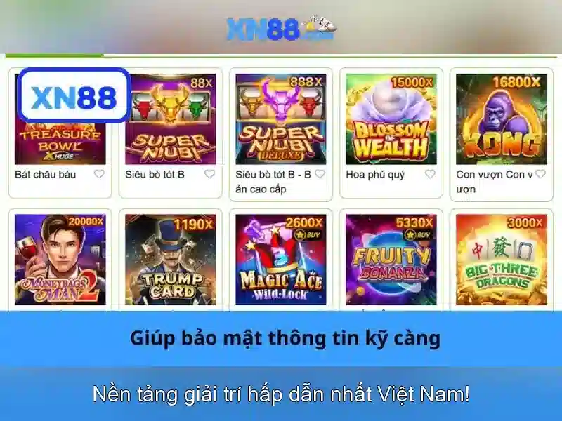 Trải nghiệm Slot XN88